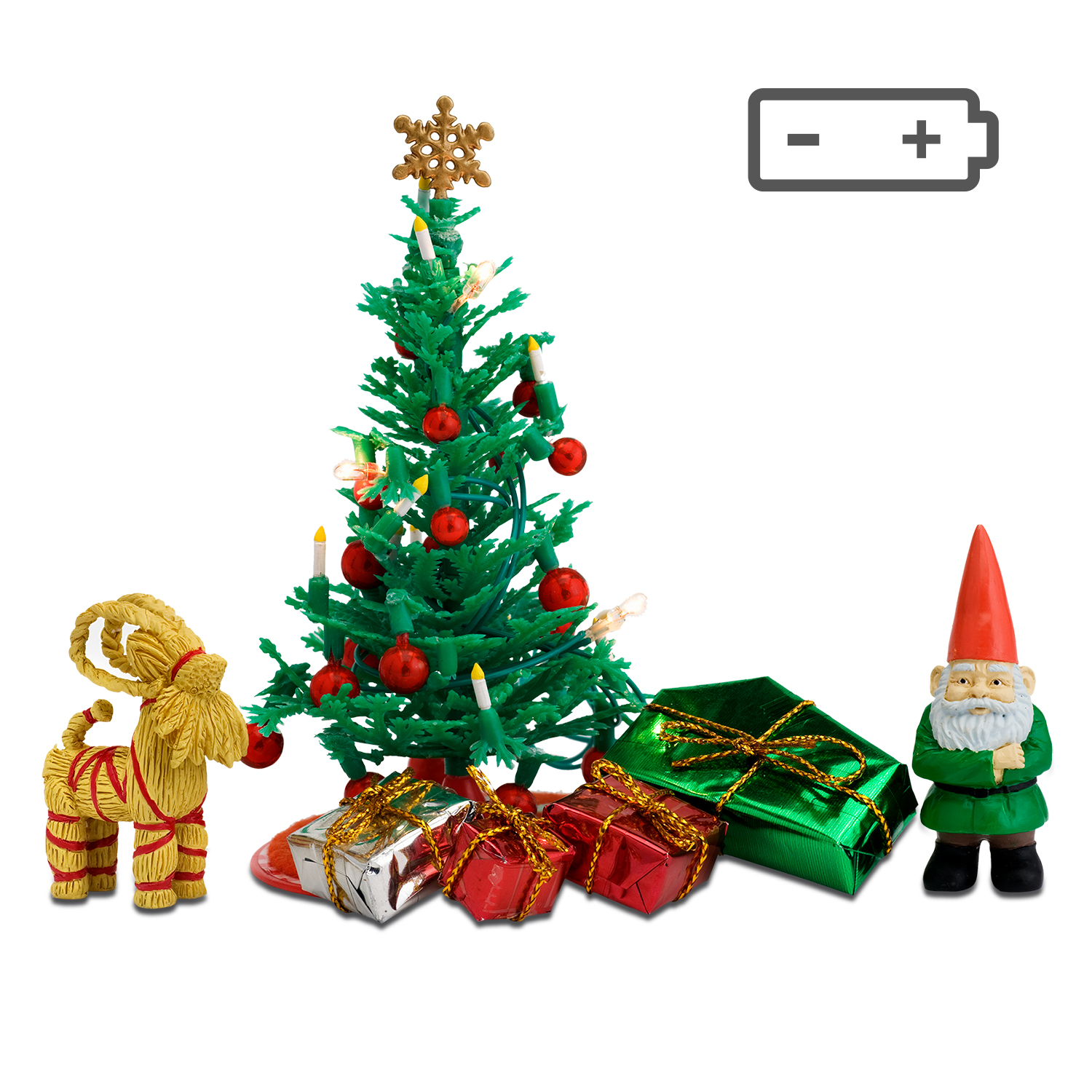 Lundby lundby doll house accessories christmas set with lighting
